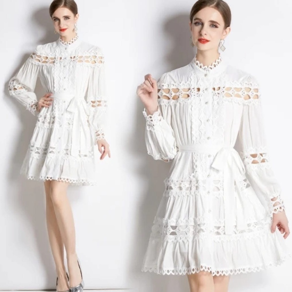 White Lace Dress